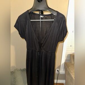 Black dress. I used it as a swim suit cover